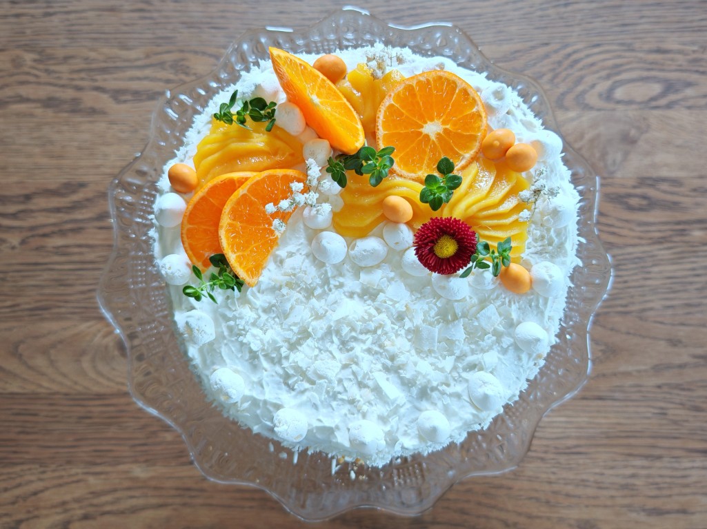 Tort kokos-mango